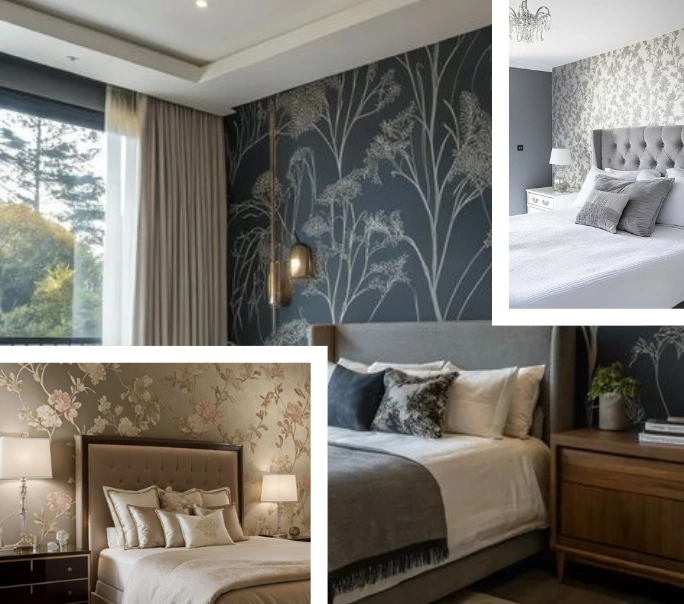 wallpaper design for bedroom